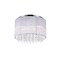 Cwi Lighting Spring Morning 6 Light Drum Shade Flush Mount With Chrome Finish 5319C14C-R - alternate 2